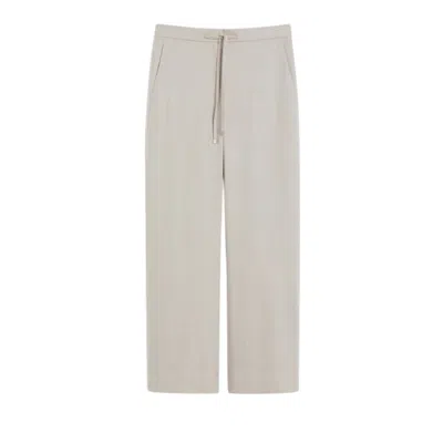 Max Mara Women's Trousers  - Flower - White In Neutral