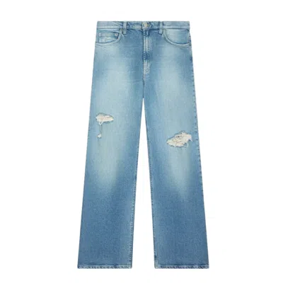 Dondup Women's Trousers  - Frank Pants - Denim In Blue