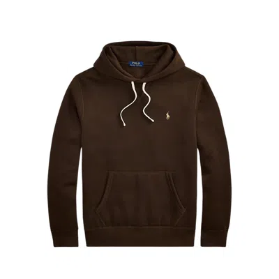 Polo Ralph Lauren Long Sleeve Shirts Man Ralph Lauren - Lspohood M2 Long Sleeve Knit - Brown In Brown