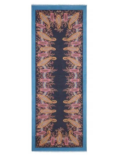 Etro Scarf With Decorative Pattern In Multi