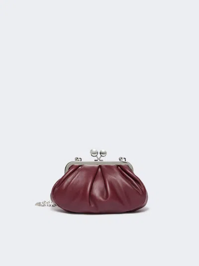 Max Mara Pastry Bag Woman Red Purple In Burgundy