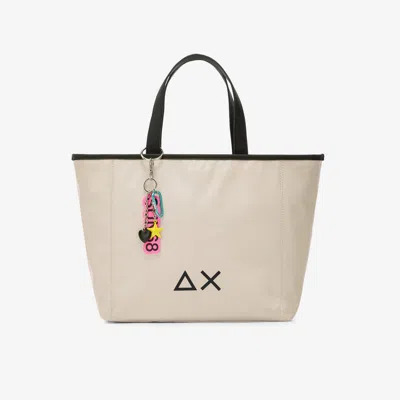 Sun 68 Oyster Woman Handbag In Neutral