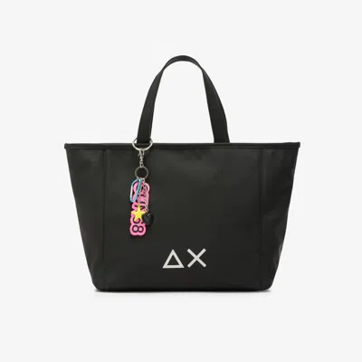 Sun 68 Black Woman Handbag In Black