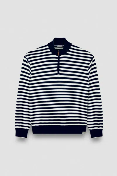 Paulshark Men's Sweatshirt Blue White In Multi