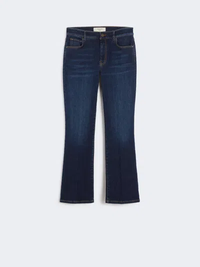 Max Mara Jeans Woman Blue In Blue