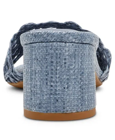 Anne Klein Women's Flores Block Heel Sandals In Blue