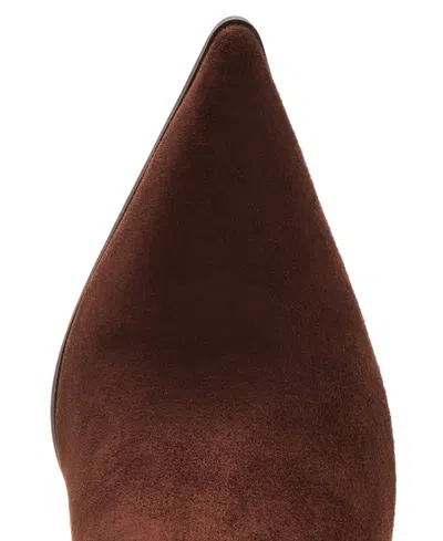 Madden Girl Women's Shakke Knee-high Fringe Dress Boots In Brown