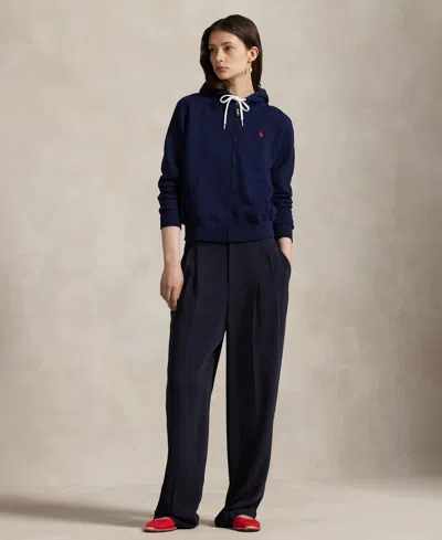 Polo Ralph Lauren Women's Fleece Full-zip Hoodie In Animal Print