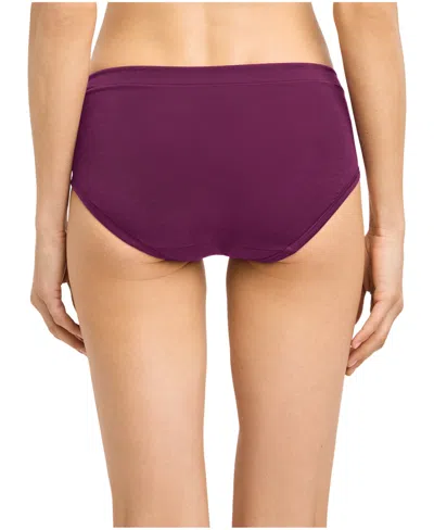 Jockey Women's Cotton Stretch Hipster Underwear 1554 In Purple