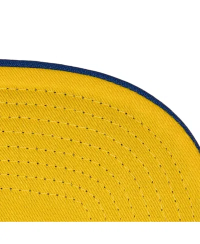 Mitchell & Ness Men's White/blue Chicago Bulls Core V Snapback Hat In White