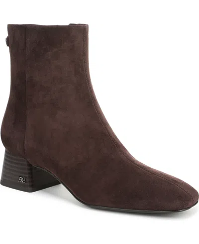 Sam Edelman Women's Paige Zipper Booties In Brown
