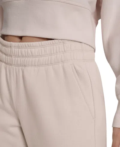 Calvin Klein Women's Performance Flocked Logo Jogger Sweatpants In Neutral