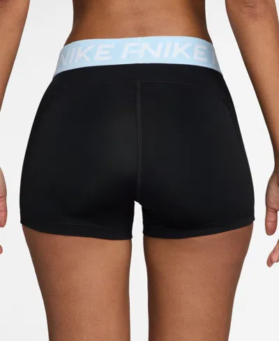 Nike Pro Women's 3" Shorts In Black