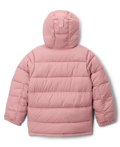 Columbia Big Boys Pike Lake Ii Quilted Full-zip Hooded Puffer Jacket In Pink