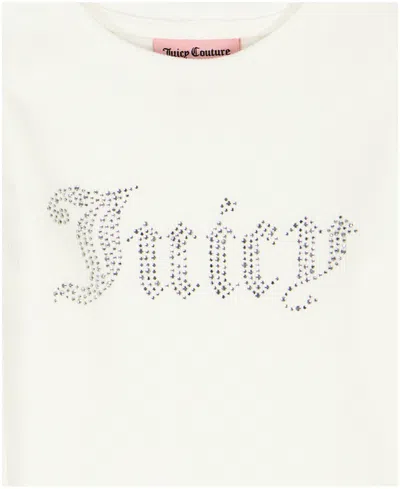 Juicy Couture Girls 4-6x 2-piece Knit Rib Long-sleeve T-shirt And Pants Set In Multi