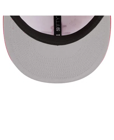 New Era Men's White/red Houston Rockets Repeat 59fifty Fitted Hat In Multi