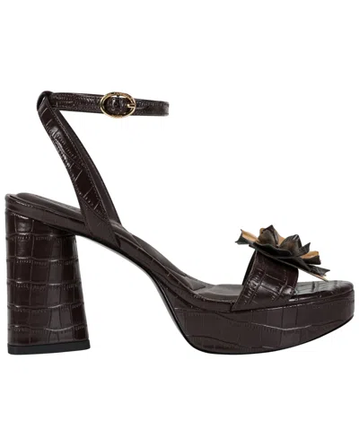 Karl Lagerfeld Women's Haden Peep Toe Sandals In Animal Print