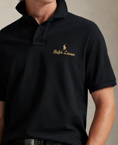 Polo Ralph Lauren Men's Classic Fit Polo Shirt In Black