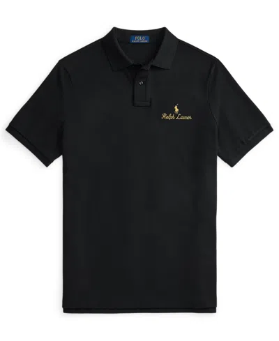 Polo Ralph Lauren Men's Classic Fit Polo Shirt In Black