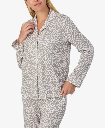 Kate Spade Women's 2-piece Sleepwear Long-sleeve Top And Pajama Pants Set In White