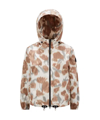 Moncler Cardabelle Hooded Jacket In Multi