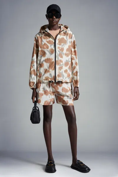 Moncler Cardabelle Hooded Jacket In Multi