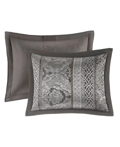 Madison Park Bellagio Quilted 5-pc. Bedspread Set, Queen In Gray