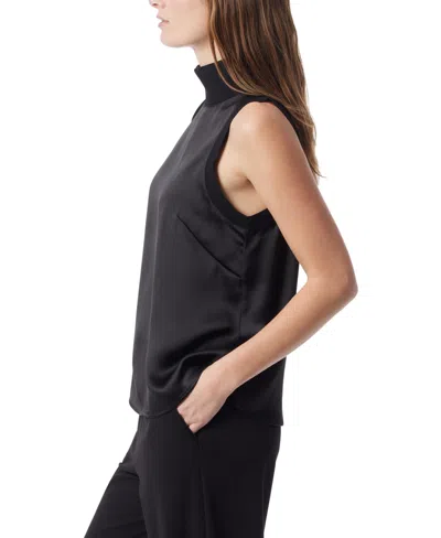 Dee Ocleppo Women's Rory Turtleneck Shell Blouse In Black