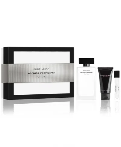 Narciso Rodriguez 3-pc. For Her Pure Musc Eau De Parfum Gift Set In Multi