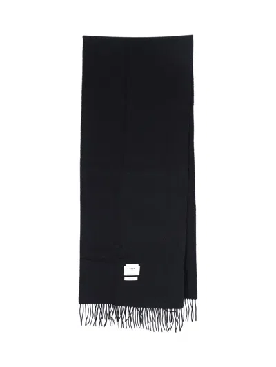 Ader Error Faylen Muffler Scarf In Black