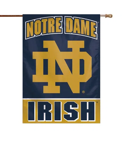 Wincraft Notre Dame Fighting Irish 28" X 40" Nd Logo Single-sided Vertical Banner In Transparent