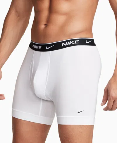Nike Men's 3-pack Dri-fit Essential Cotton Stretch Boxer Briefs In Multi