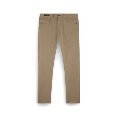 Paul & Shark Five-pocket Stretch Cotton Trousers In Green