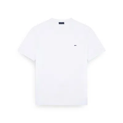 Paul & Shark Cotton Jersey T-shirt In White
