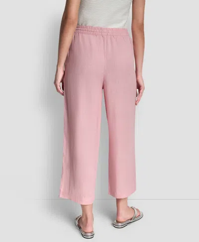 Dkny Women's Pull-on Wide-leg Pants In Pink