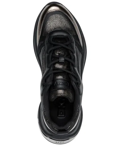 Dkny Women's Juna Lace Up Sneakers In Black