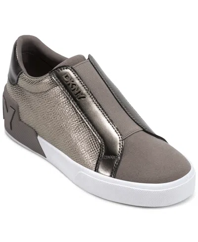 Dkny Women's Mindi Slip-on Sneakers In Brown