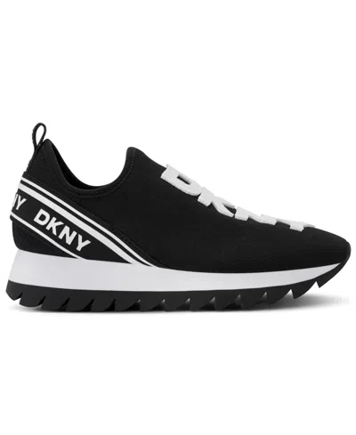 Dkny Women's Abbi Slip-on Sneakers In Black