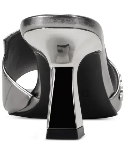 Dkny Kailyn Mule Sandal In Silver