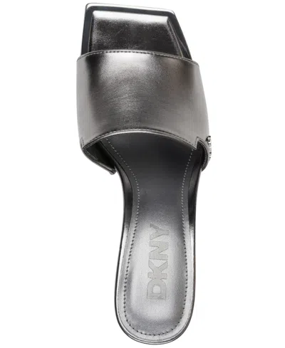 Dkny Kailyn Mule Sandal In Silver
