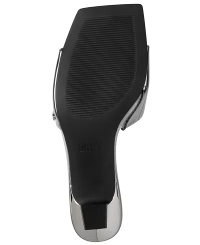 Dkny Kailyn Mule Sandal In Silver