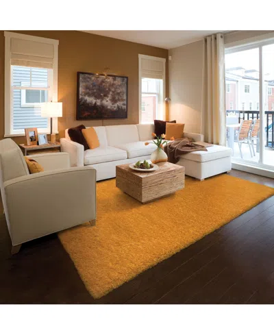 Oriental Weavers Cosmo Shag 81100 5' X 7' Area Rug In Yellow