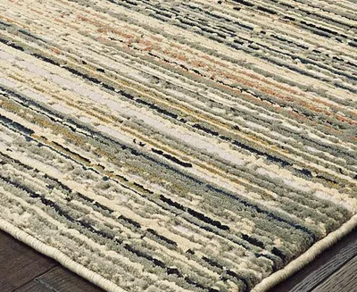 Oriental Weavers Bowen 1332 2'3" X 7'6" Runner Rug In Green