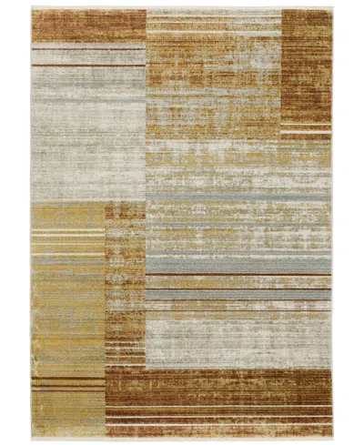 Oriental Weavers Bauer 90r 3'10" X 5'5" Area Rug In Brown
