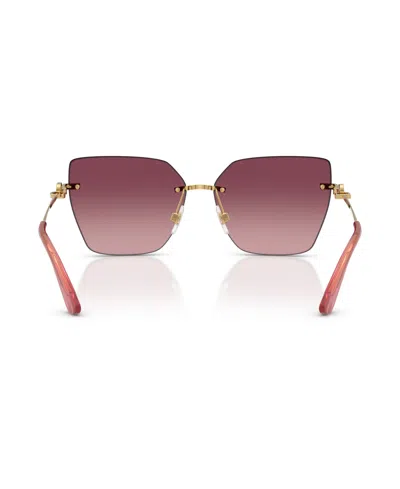 Dolce & Gabbana Cat-eye Sunglasses In Brown
