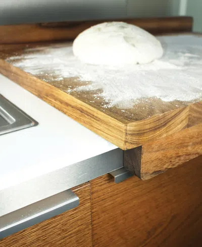 Ironwood Acacia Counter Top Board With Gravy Groove In Brown