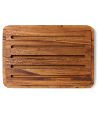 Ironwood Acacia Bread Board-nesting In Brown