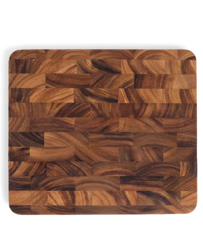 Ironwood Acacia Oslo End Grain Utility In Brown