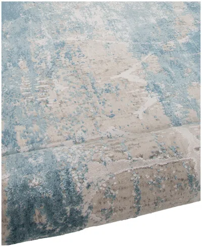Mink Home Alloy All341 12'x15' Area Rug In Blue