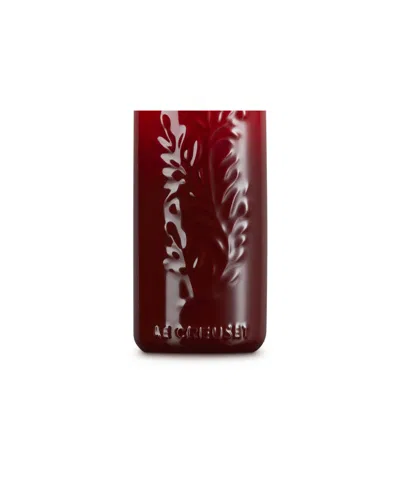 Le Creuset Olive Branch Collection 20 Oz. Oil Cruet In Red
